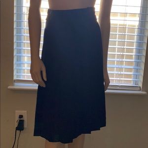 Laurèl by Escada Pleated Wool Skirt